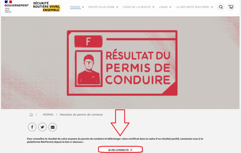 résultat permis